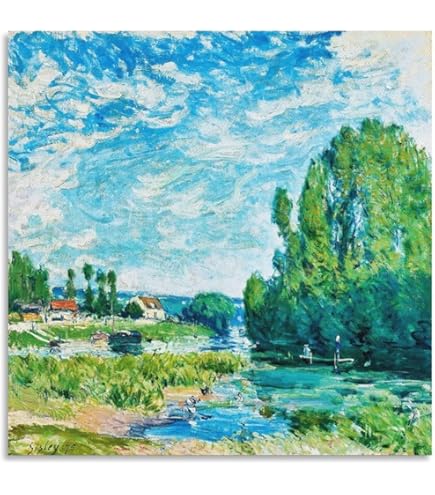 Alfred Sisley Art poster シスレー Amazon.co.jp: Alfred Sisleyアルフレッド・シスレー 名画の数々